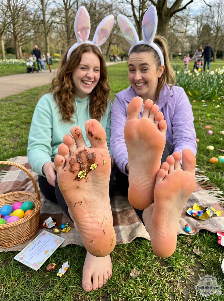 FeetForumArea's tweet image. Easter Egg Hunt Soles 🐰👣
These images were generated 100% by AI
.
#happyeaster #egghunt #dirtysoles #soles #aiartwork #aiart
