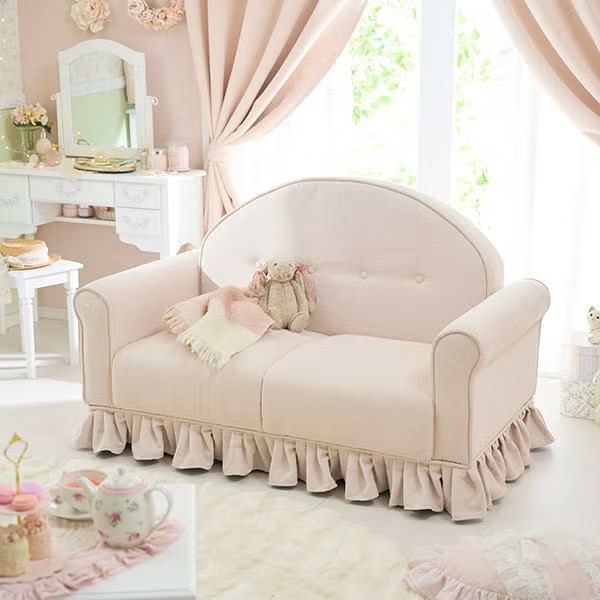 ピンクベージュのカラーが幼くなりすぎない 上品で可愛いデザインが