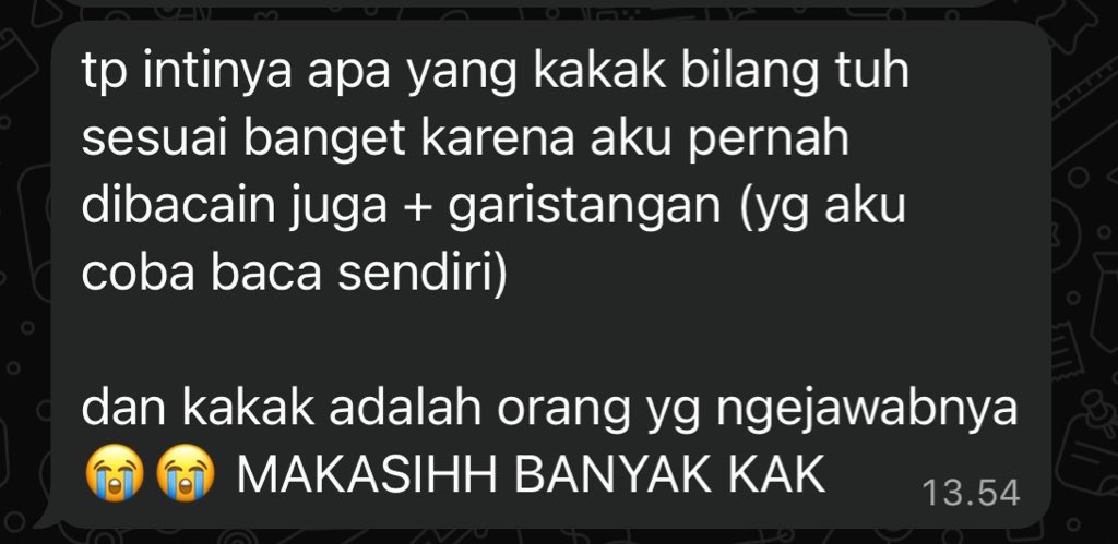 akun backup diontarot tweet media