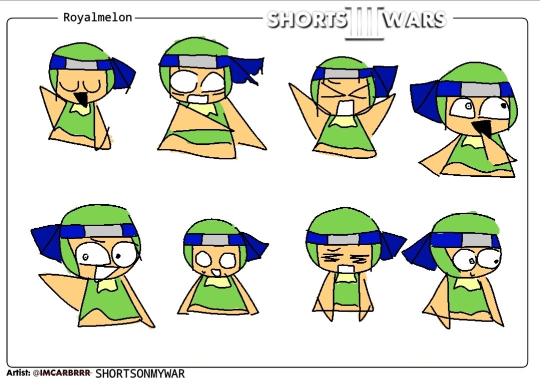 shortsonmywar's tweet photo. Tweet unrelated but the ONE person car didnt draw for court was royalmelon and im lowkey still a bit sad about the fact we could've had greatness so I made my own sprites
What if pear didnt tell him to stfu❤️
Not in cars artstyle because poorly drawn
#shortswars #royalmelon https://t.co/JVtRHh1rem