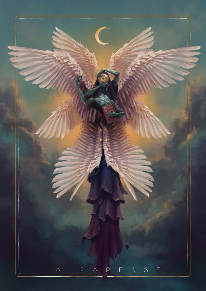 Sora_Sutcliffe's tweet photo. A tarot card I made for exercise 🌙💜

#tarotcards #tarot #highpriestess #lapapesse #biblicallyaccurateangel #lapapessa https://t.co/L9vc0crLWq