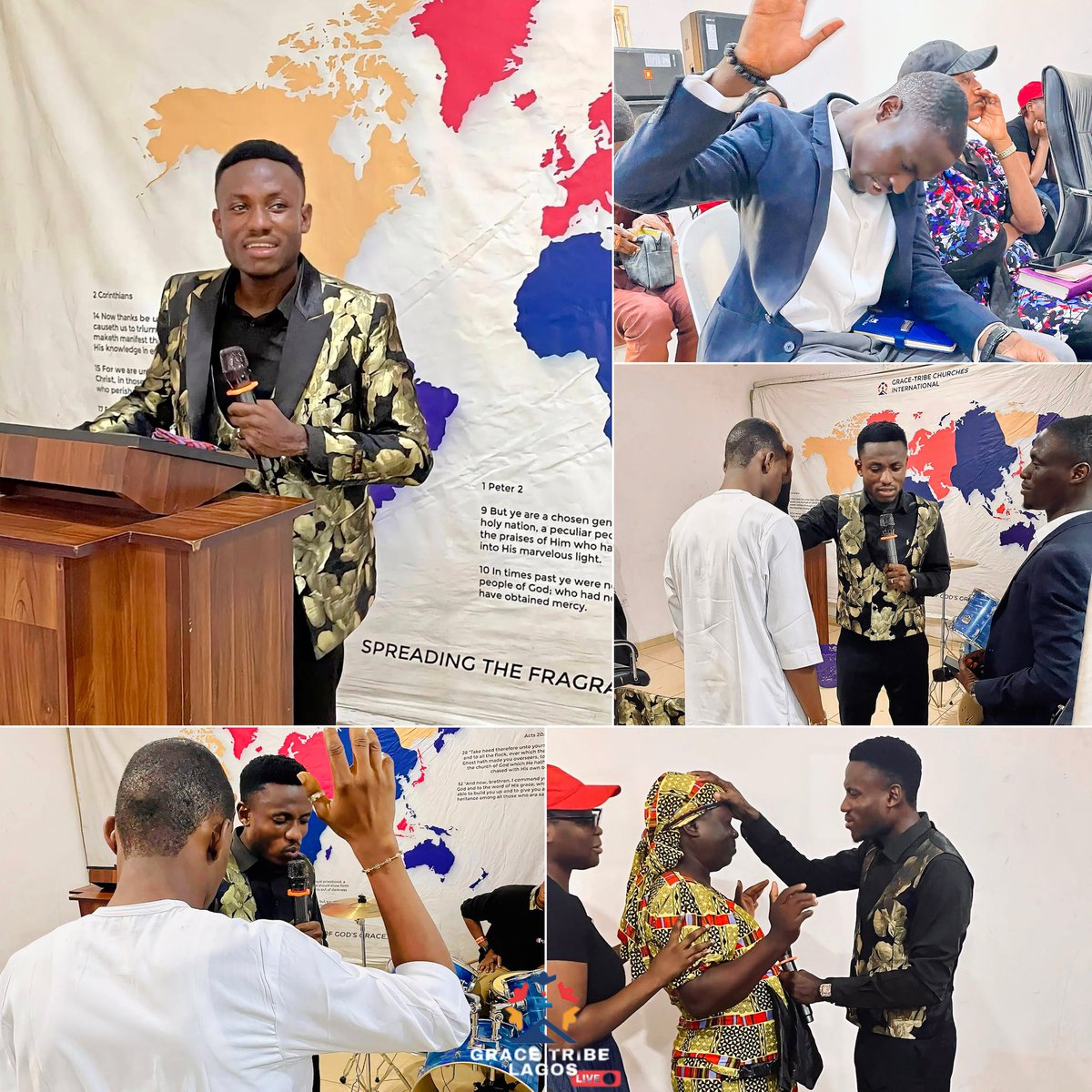 gracetribelagos's tweet photo. Easter Miracle Service at Grace-Tribe Lagos Church yesterday. In few words;
Inspiring
Insightful
Prophetic
Miraculous !!!! π π π
#gracetribe #miracleservice #gospel #lagoschurch #EasterBlessings #eastermonday https://t.co/9dOVRGB1E0