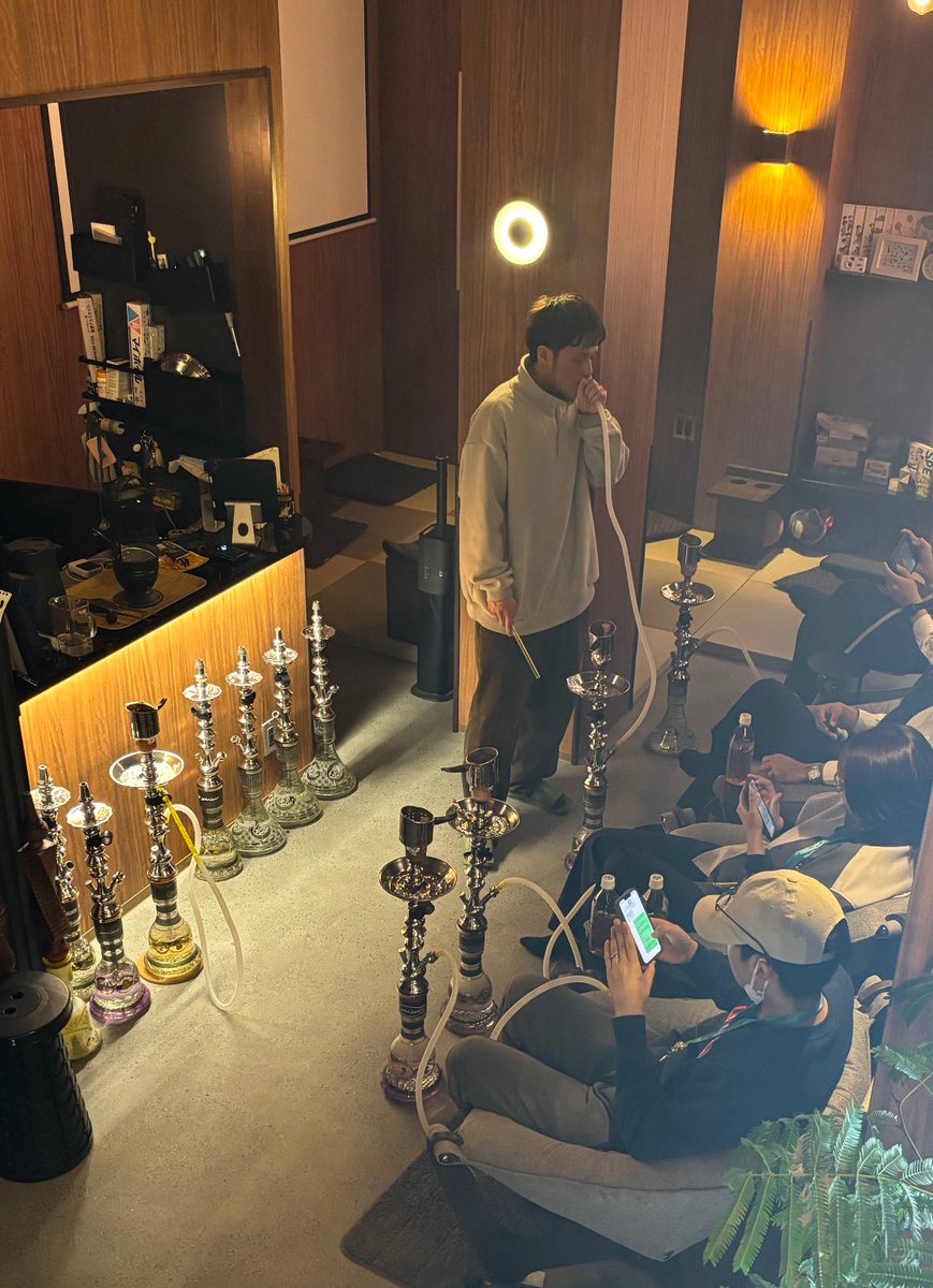 シーシャ 喫茶 日常 tweet media