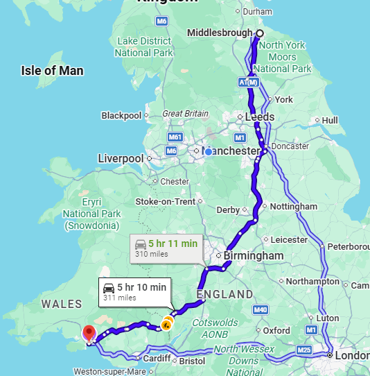 ChampionshpTalk's tweet photo. It's the Championships LONGEST journey today as well - shout out to any Boro fan on the road for the 311 mile journey to Swansea today! #boro #SWAMID
@sarahfinn8 - how far down are you, what services are you stopping at? https://t.co/i39jnp6M0e
