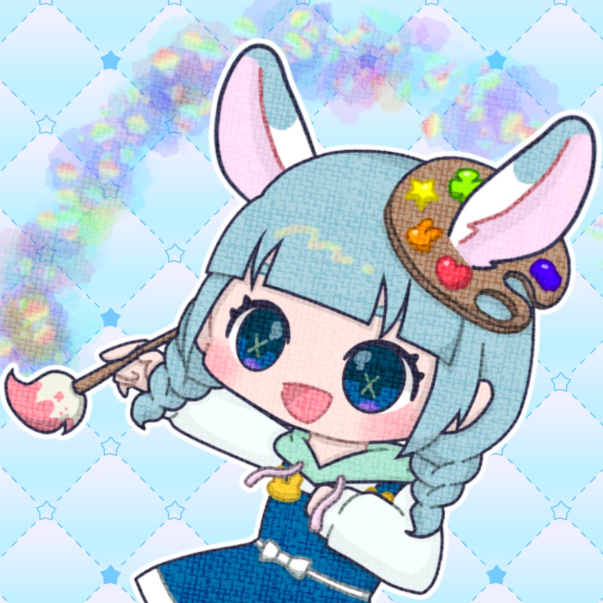_pyon72_'s tweet photo. 〚おえかきうさぎ〛

ドラクエXを楽しみつつ、配信してたうさぎ🐰🎨
ただいまリアルが忙しくなり配信は休止中🥲

今はドラクエXやぽこあポケモンをひっそりと
プレイしながら過ごしています🎮𓈒⋆͛

ドラクエXはエンド楽しみつつのんびりしてます⟡.· https://t.co/nSNxCQmTBv