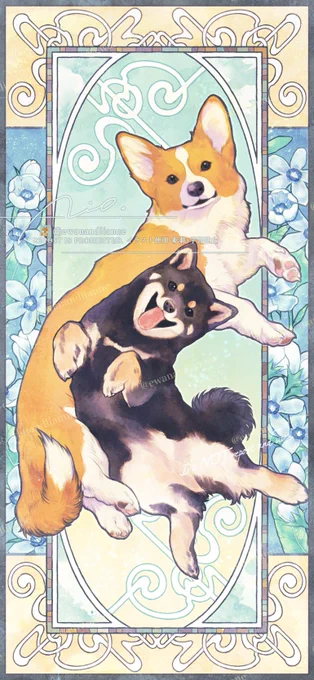✧ 𓏸𓈒 𝑻𝒉𝒂𝒏𝒌 𝒚𝒐𝒖 𝒇𝒐𝒓 𝒕𝒉𝒆 𝒄𝒐𝒎𝒎𝒊𝒔𝒔𝒊𝒐𝒏 𓈒𓏸 ✧ #柴犬 #コーギー | Skeb commis