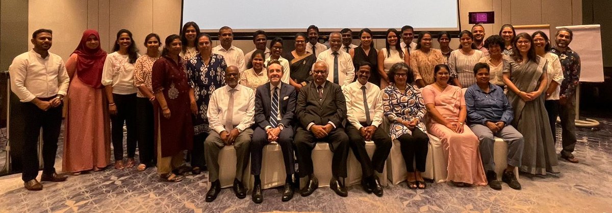 UNSriLanka's tweet photo. Economic, social &amp; cultural rights are essential to dignity and equality.

To advance these rights, @UNSriLanka partnered with the @HRCSriLanka for trainings to strengthen capacity on ensuring accountability &amp; protecting the most vulnerable. https://t.co/f6DUP9c6gg