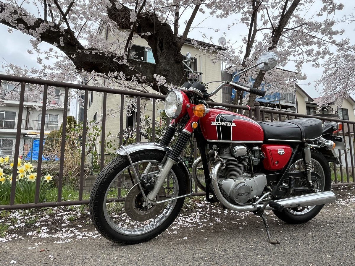 motyan_saku's tweet photo. #CB350 https://t.co/3oiyhqFalR