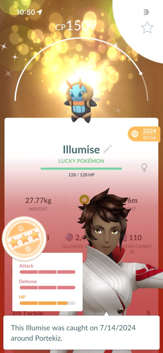 kingdeoxys_tl50's tweet image. I just traded remotely with @Carol230796 and got Shiny Illumise. Thank you so much! ✨✨✨🤗🫶
#ShinyPokemon #PokemonGO #ポケモンGO