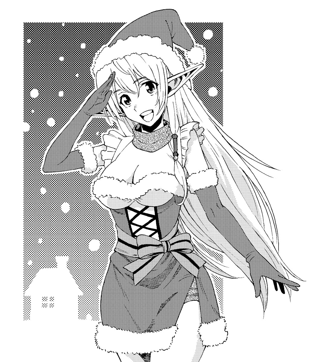 ゲート0・第1巻江口又新堂さんの店舗特典です。
本編で描けないので^^;
テュカ描いてました☆

#仕事中に過去絵をさらしてく
#ゲート
#ゲート0 