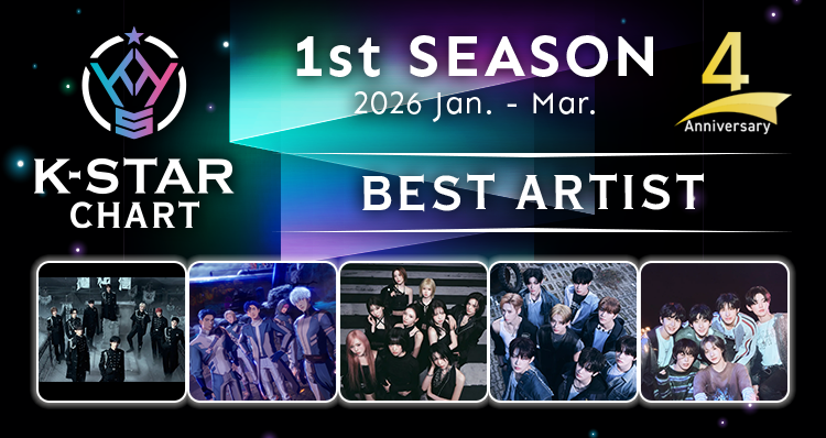 kstar_pj's tweet image. ✨🪐K-STAR 2025「1st Season 」🪐✨
K-STAR CHAR🎊

🎤Best Artist🎤

📅4/7(Tue.)～4/21(Tue.)
Vote▶️tinyurl.com/4w5bd8ev

#KSTAR #IDOLCHAMP