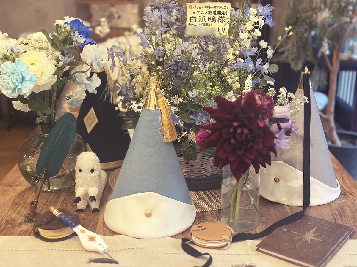 白浜鴎☮️とんがり帽子アニメ化 tweet media