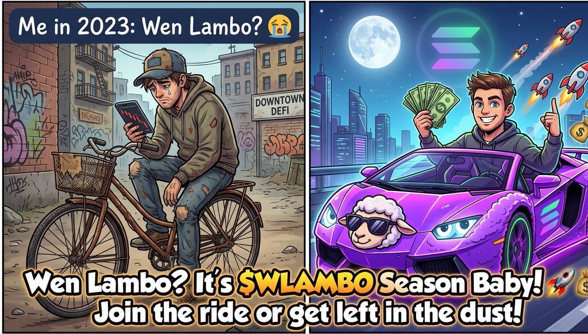 DeFiWhiz_69's tweet photo. @WLamboSOL #WLAMBO https://t.co/QOA4A9zV3r