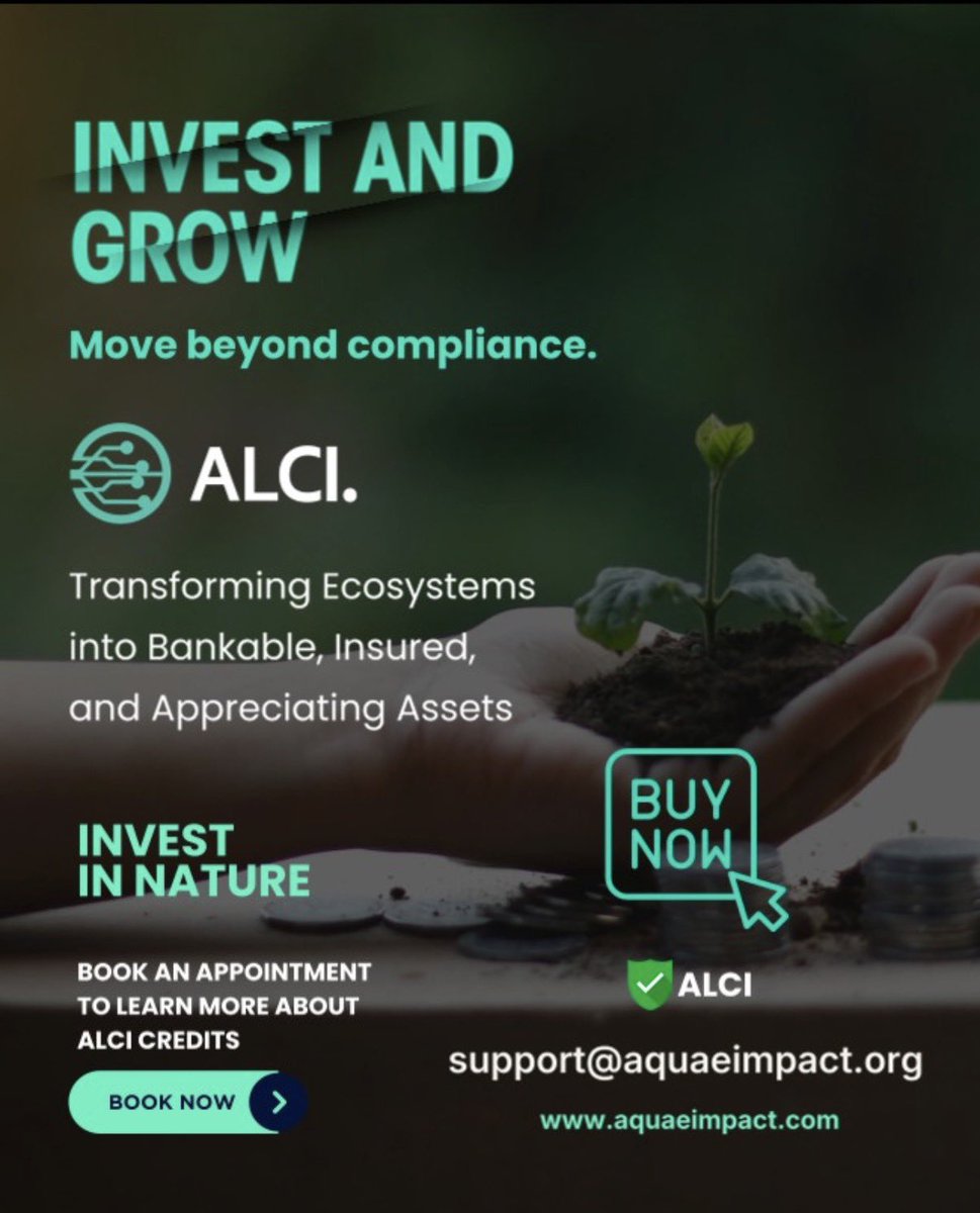 Aquaeimpactorg's tweet photo. ๐๐๐๐ ๐๐ซ๐-๐๐๐ฅ๐ ๐๐ฌ ๐๐จ๐ฐ ๐๐ข๐ฏ๐
We are opening access to early participants who understand where the future of nature finance is heading.
#ALCI #AQUAEImpact https://t.co/FdIIdf6iVN