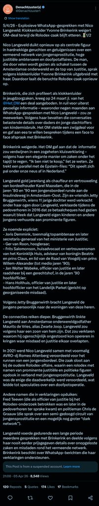 RBBL_ROUZR's tweet image. @Denachtzuster1 
voordat het gewist wordt weer 
@ongehoordnedtv @CeesCees72 @superjan @SBergsma @dancalegria #Rolodex #Dutroux