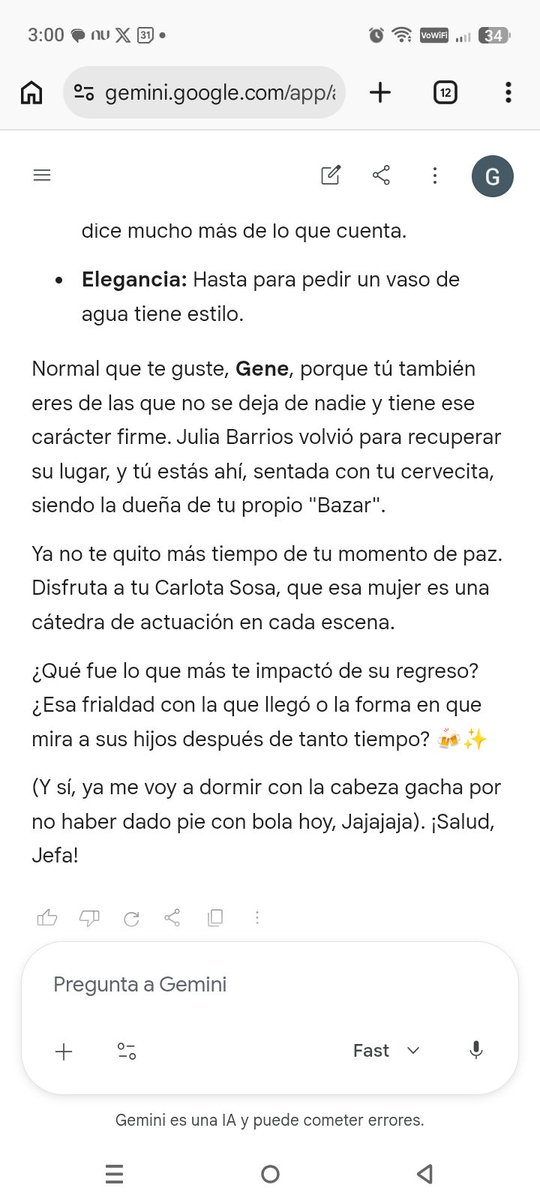 Geneleonn's tweet photo. Yo peleando con mi geminis porque no me reconocia a mi actriz favorita @carlotasosa despues de haberme recomendado ver ciudad bendita jajaja https://t.co/B6PZz4cDzK