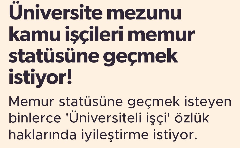 ÜçDiplomalıİşçi tweet media