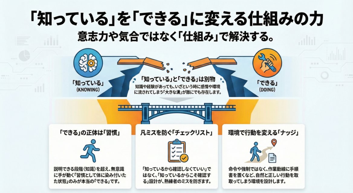 drBrain_hack's tweet photo. 知っているとできるの溝を認識することから始める

院長の20マイル日誌　vol.29～「知っている」は「できる」ではない～｜勉強オタク @study_Otaku_Tw https://t.co/jeUskKu3t4 https://t.co/sqaf46731q
