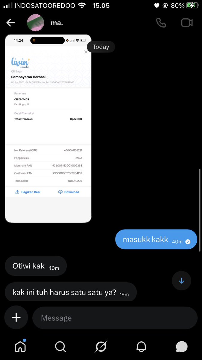 Jie — TAG ABIS DM tweet media
