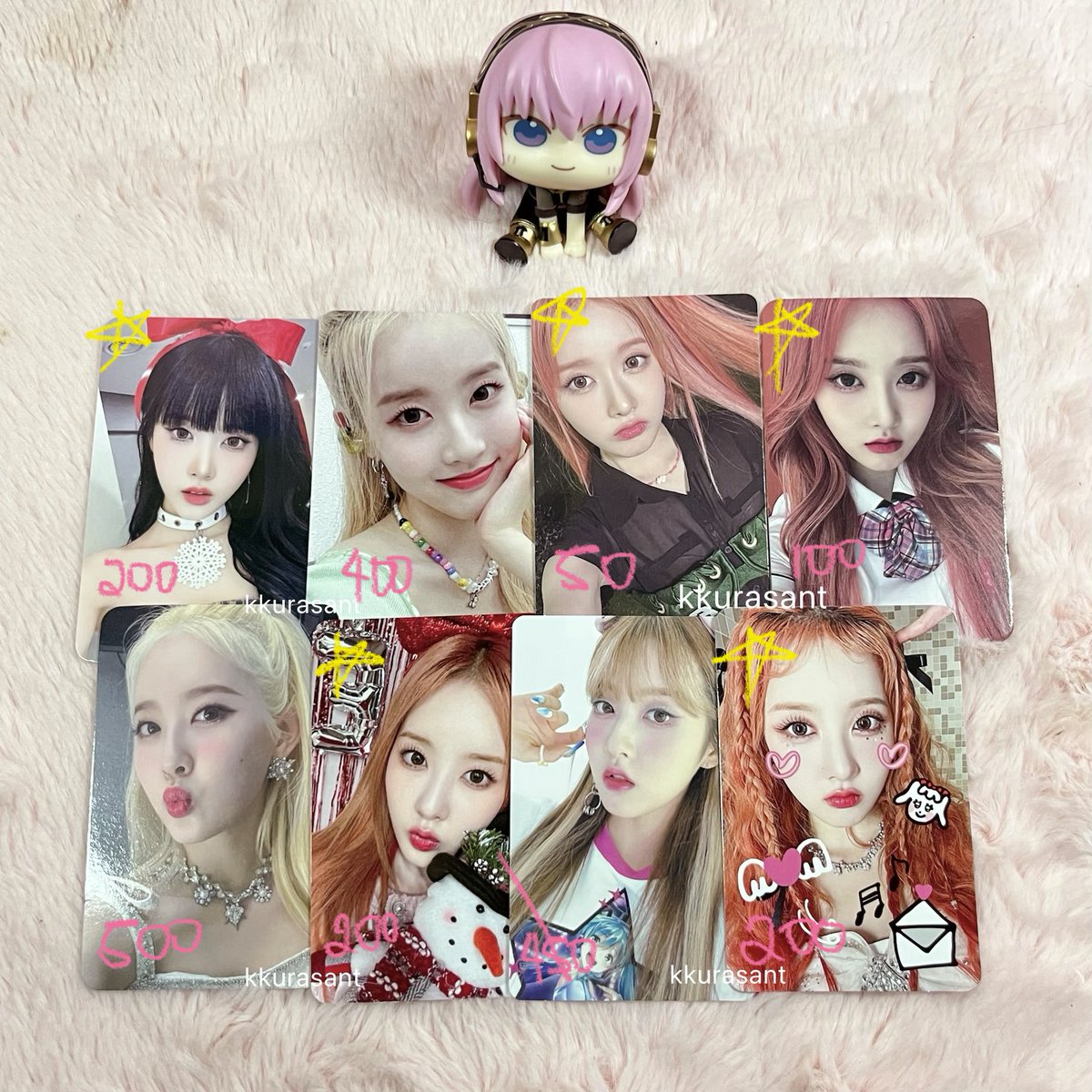 kkurasant's tweet photo. wts lfb ph #kkuramisells 

> can tingi sieun
> freebies last pic
> see alt for more desc!!!!
pf + sf tbf

🚛 jnt
💳 gcash 

# bts le sserafim izone stayc shopee wings jhope suga pc photocard sakura dicon gameboy shall we dance swd cn th hk vce https://t.co/2Mbq8krpfy
