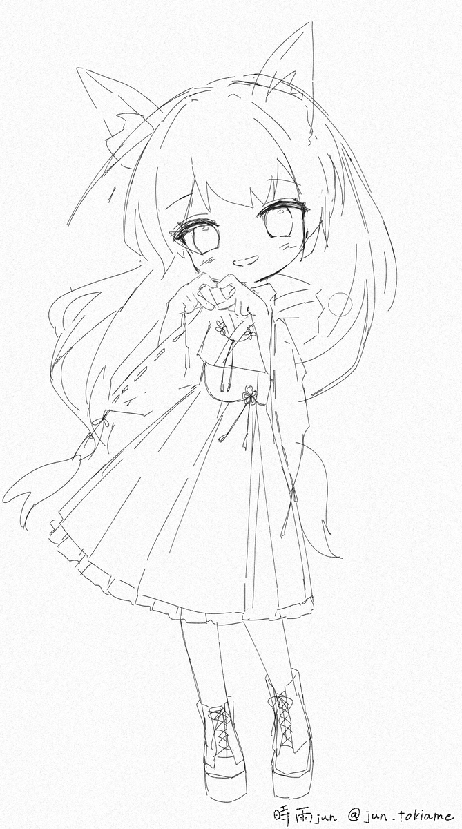 jun_tokiame's tweet photo. ちびキャラ難しいけど楽しい！ https://t.co/SX0zOh8uNJ