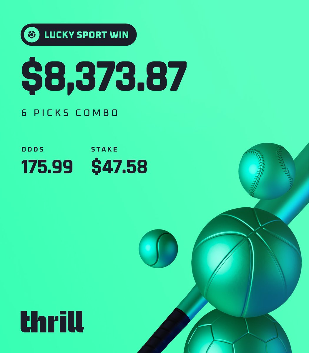 Thrill_com's tweet photo. 175.99 odds. 🤯

Three draws mixed with underdog picks - SIZXFREN called it perfectly. ✅

View Bet https://t.co/HVNJenSuRB https://t.co/UrpojyxjPX