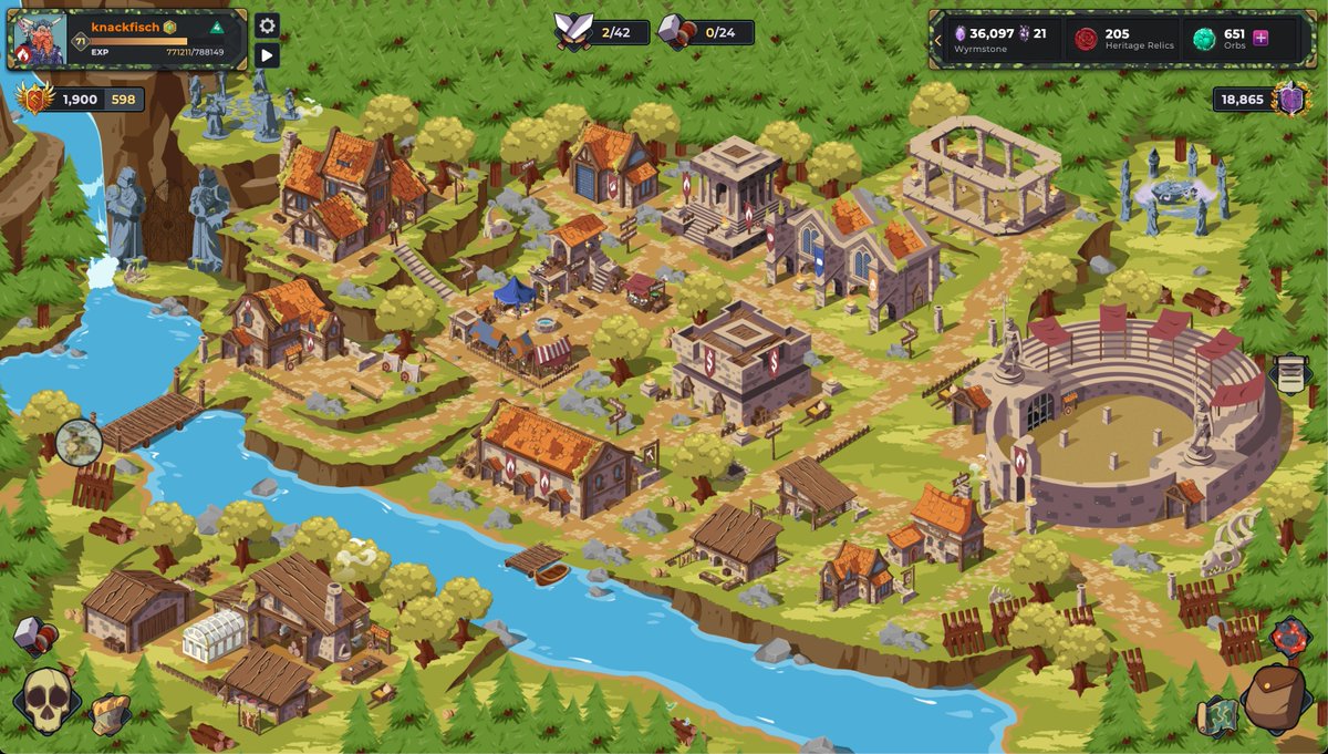 TavernStudios's tweet photo. 💥 COLLECT $ISIR - PHASE 2

Join over 3.000 players in our strategy clicker browser game Ale & Axes and collect points from April 7th to the end of June for your claimable $ISIR allocation.

Ale & Axes game loop:

📋 Plan raids
⚔️ Simulated auto chess raids
🌿 Collect materials, $WYRM, and $ISIR
⚒️ Craft items
🪄 Enchant items
👿 Fight world bosses
🔄 REPEAT

Try it out now 👇