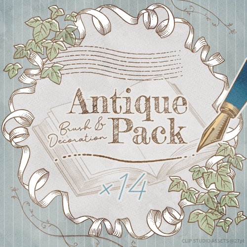 27pt(クリスタ素材) tweet media