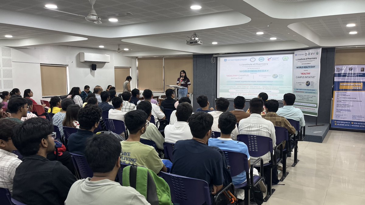 Indian Institute of Public Health Gandhinagar tweet media