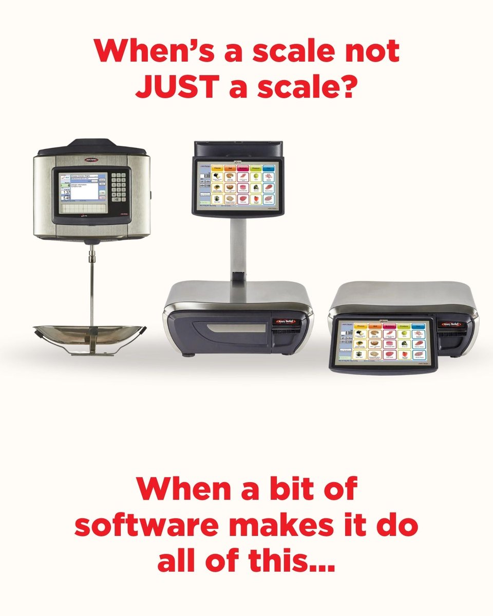 conexiosoftware's tweet photo. If you use weighing scales in your business, accuracy matters.

Velocity integrates with touchscreen systems like Avery Berkel, turning scales into data tools.

✔ Accurate pricing
✔ Seamless data transfer
✔ Better reporting

Smart businesses connect their tools.

#velocitybms https://t.co/pNG50kEF7d