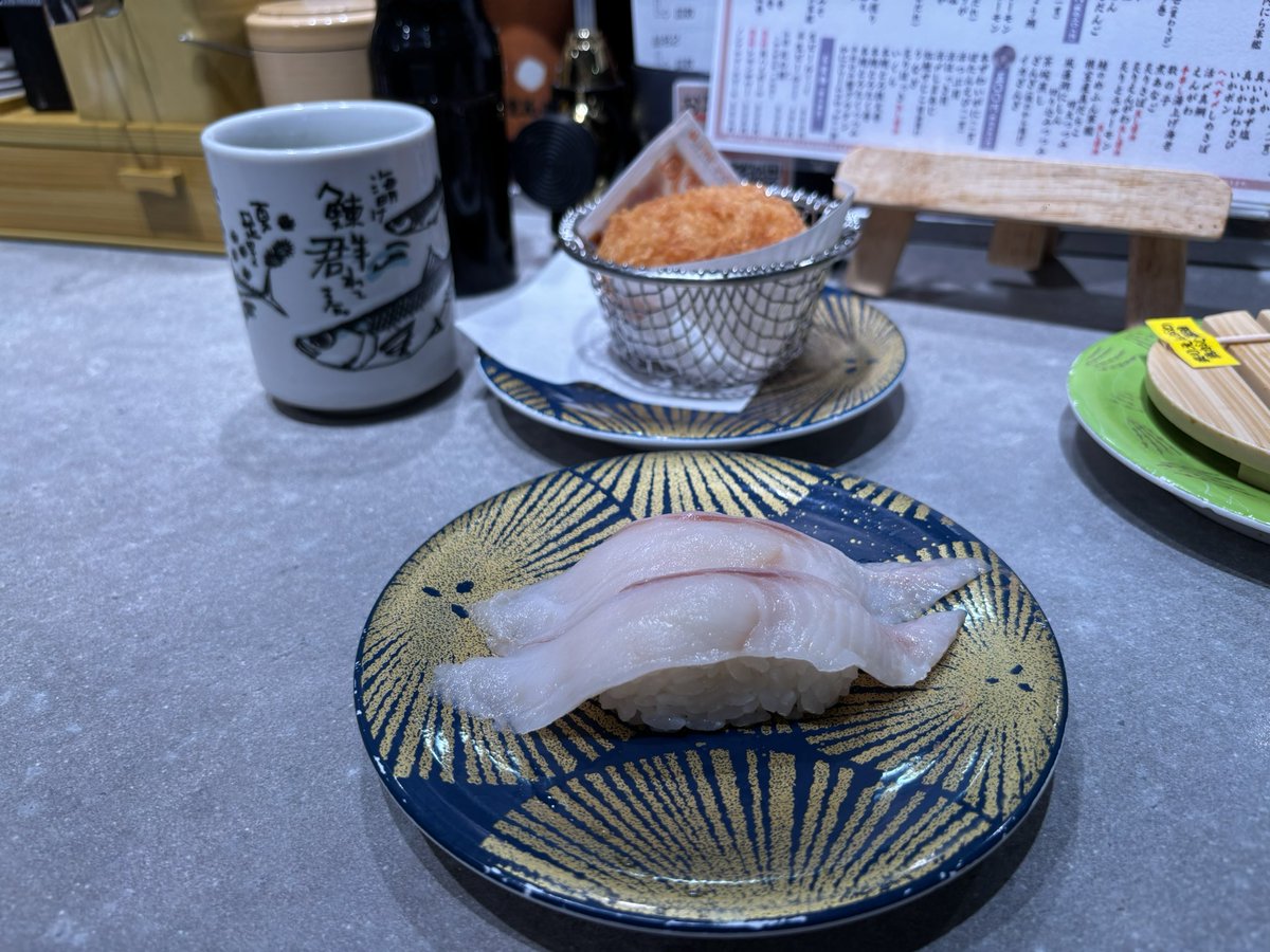 namiguchi's tweet photo. ぼうず銀宝ってお魚初めて食べましたが最強に美味でとろけました🐟
というわけで今日はLeaves' EyesとATOROCITY、ANCIENT MYTHを観に行きます🤘
先週体調崩したけど治ってよかった〜 https://t.co/DfogZTHo9I
