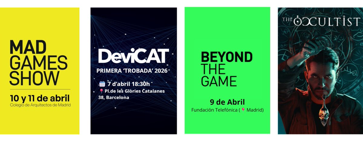 Desarrollo Español de Videojuegos tweet media