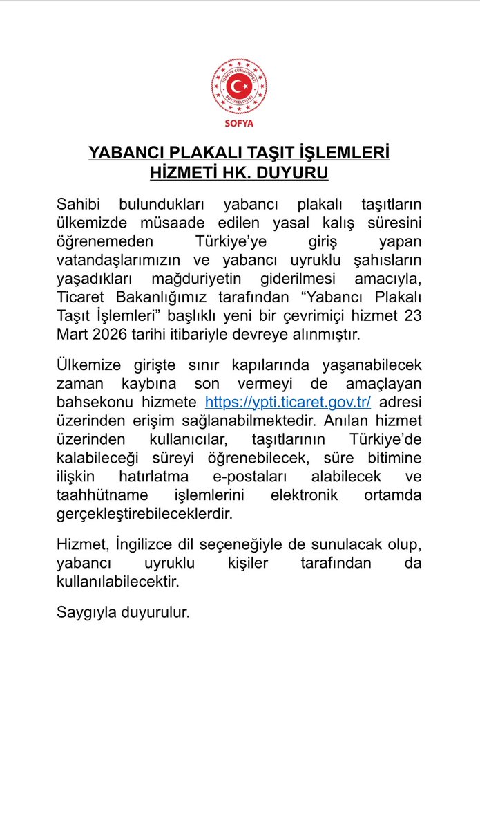 Türkiye in Bulgaria tweet media