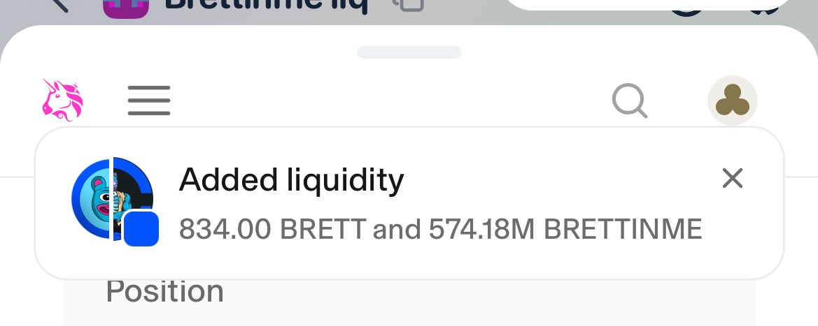 BrettinmeOnBase's tweet photo. $BRETTINME keep compounding the pool collateral. 

$BRETT under 65M MC ATM💰

We rolling the snowball’s slowly but steadily. https://t.co/KR6mfnBL2b