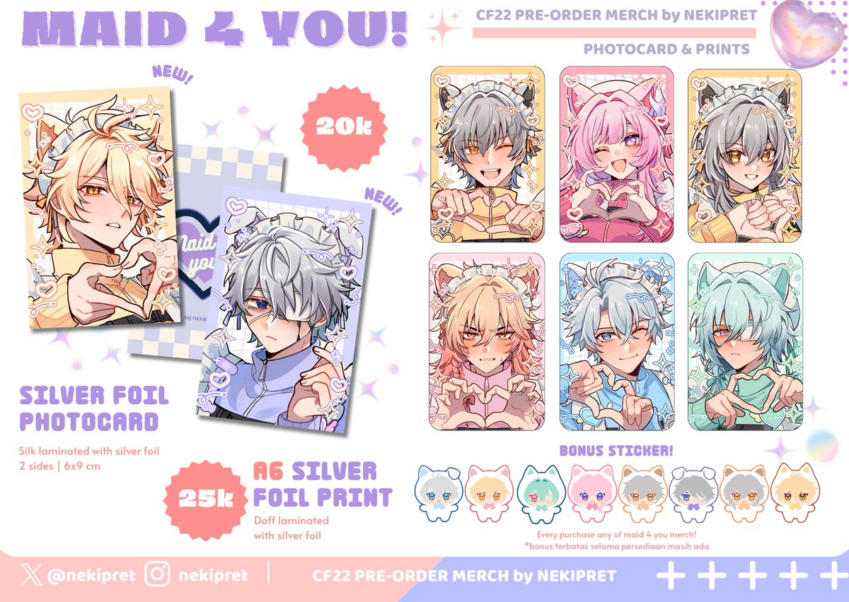 Nekipret 🧲 COMIPARA6 G16-17 & CF22 tweet media