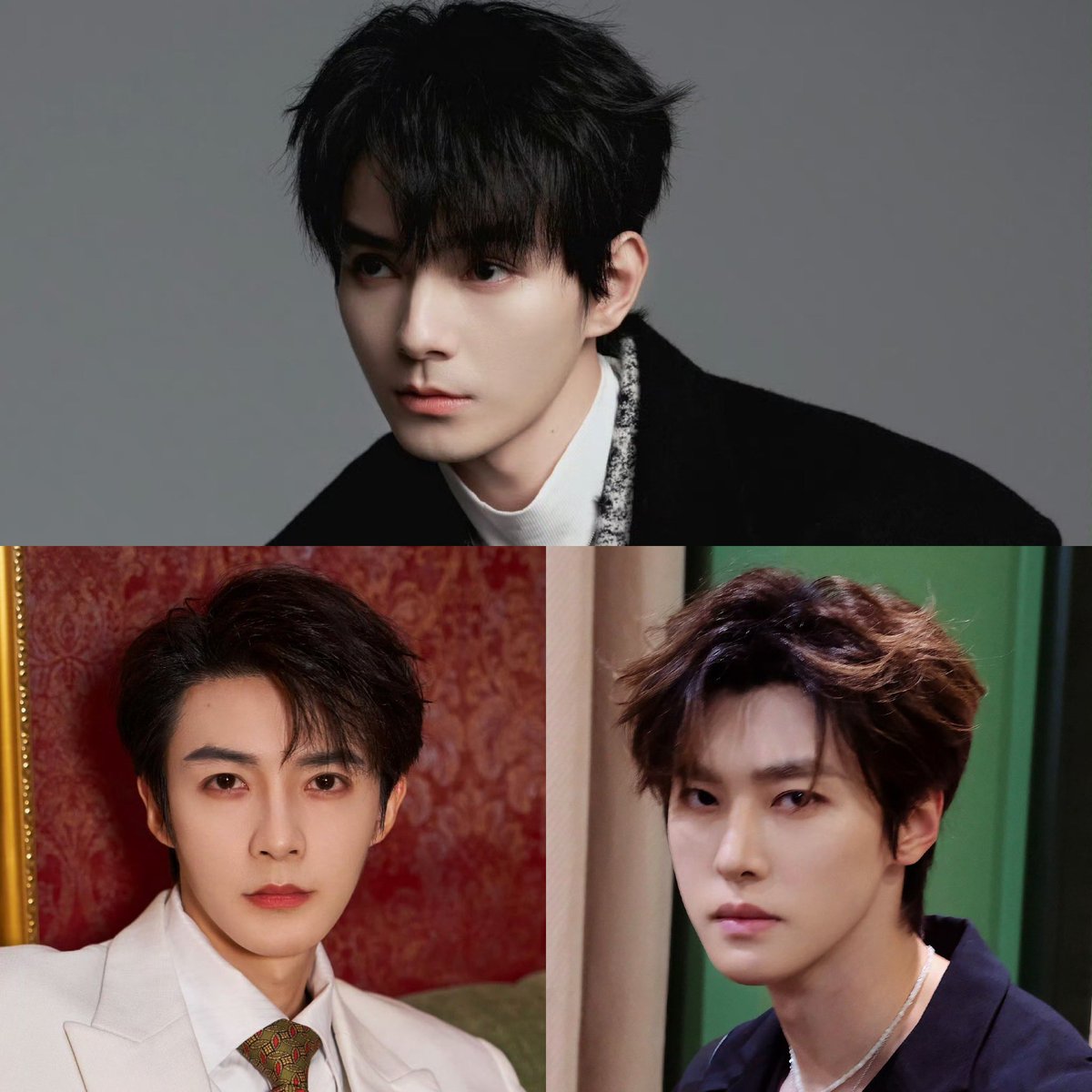 CdramaLover016's tweet photo. UNINE boy band now has 3 members starring in a BL drama. #HeChangxi was the first to have his drama, Sammy’s Children’s Day aired. #GuanYue stars in 嫁入高门的男人 and #JiaYi stars in 愿望鱼面馆. We will probably see the other two dramas soon. Who's next? https://t.co/85v1Zxqabt