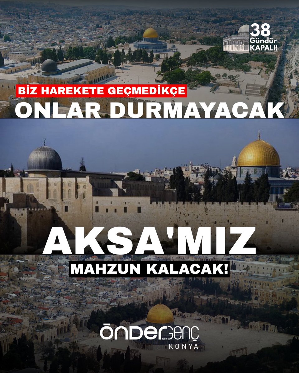 Bize;
Müslümanca bir duruş,
Müslümanca bir şuur ve
Müslümanca bir hareket lazım!

#önder #filistin #kudüs #mescidiaksa 
<a href="/onderihl/">ÖNDER</a> <a href="/onderbulten/">onderbulten</a> <a href="/OnderKonya/">ÖNDER Konya İmam Hatipliler Derneği</a> <a href="/aceylantr/">Abdullah Ceylan</a>