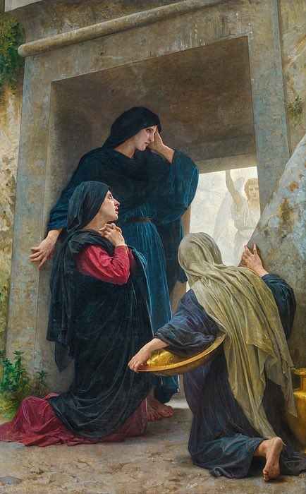 “Santas Mujeres en la Tumba" (1876) 

🎨William-Adolphe Bouguereau
