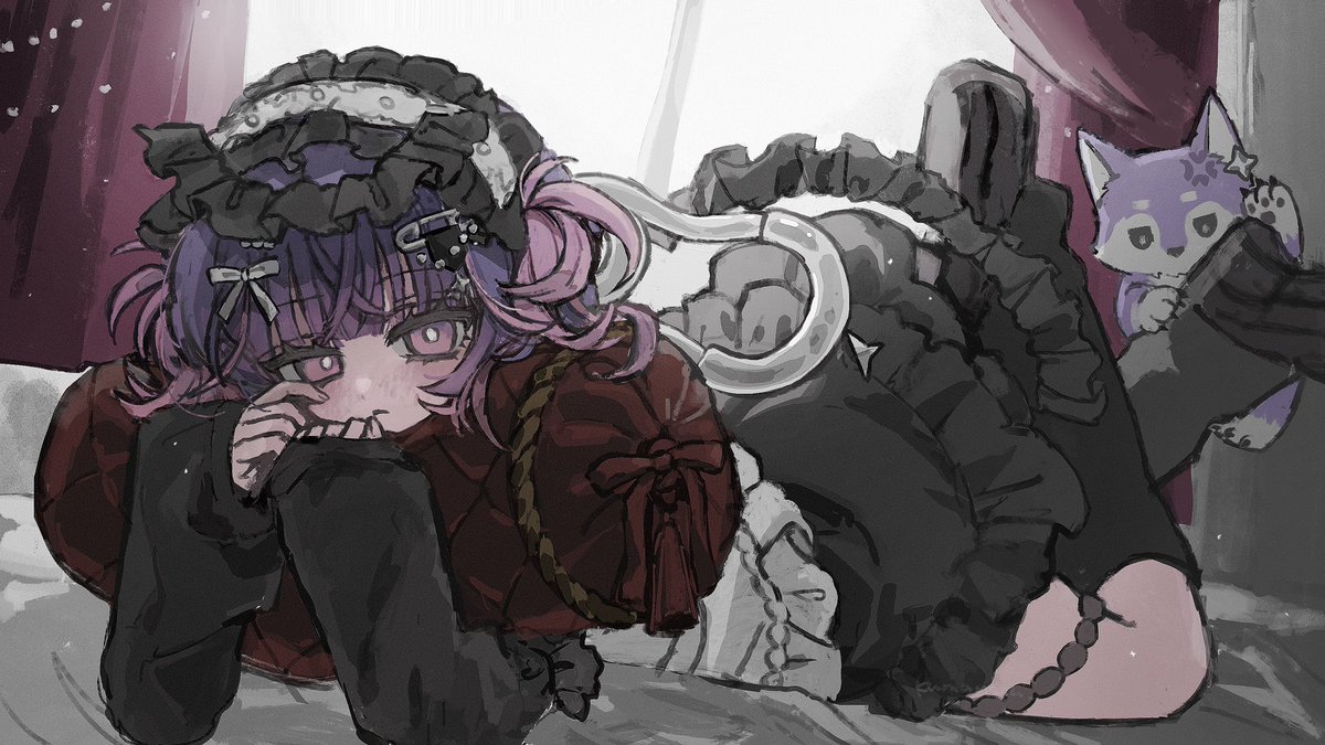 おさぼりメイドさん✞ ⸝⋆
過去作の加筆  ︴ #skeb