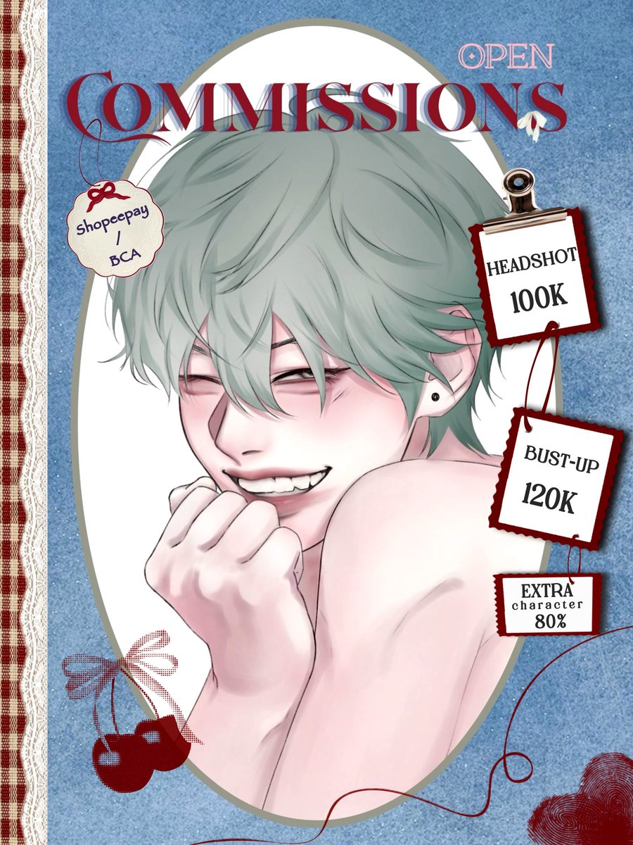 sean | commission’s open tweet media