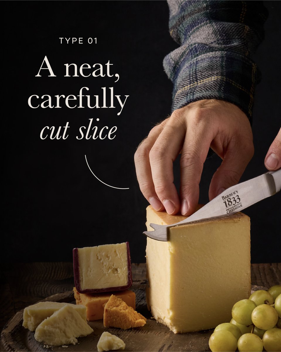 barberscheese's tweet photo. Take the cheese personality test...

Are you:
🧀 A neat, carefully cut slice type
🧀 A rustic “just break a chunk off” type
🧀 Or the person who grates half the block “just in case”?

There are no wrong answers.
Only different approaches to enjoying proper cheddar. https://t.co/Uti141RDkp