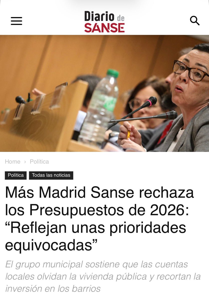 Más Madrid Sanse tweet media