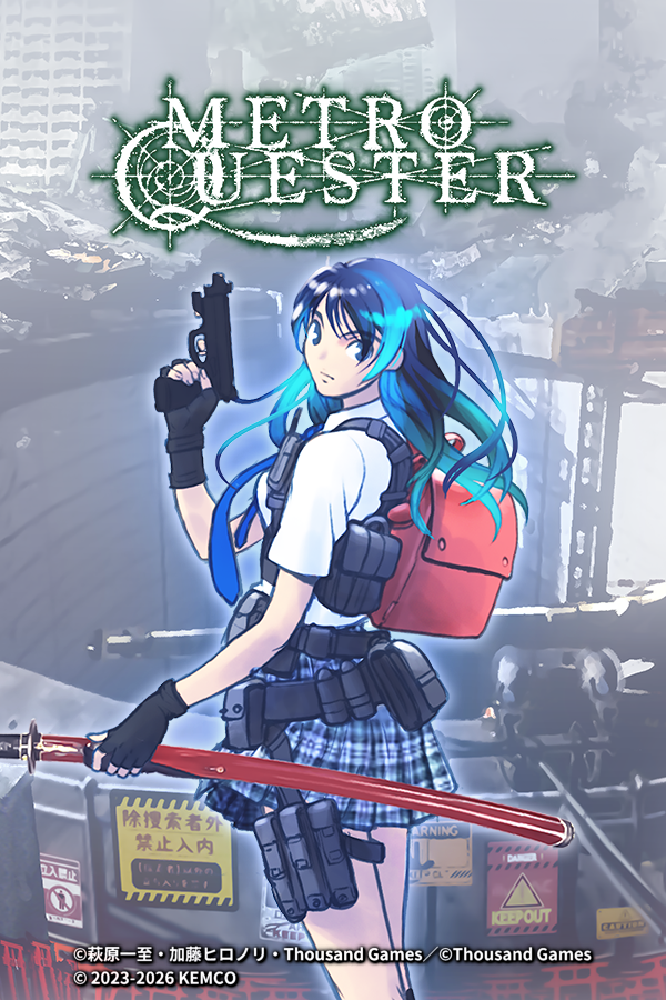 KEMCO_OFFICIAL's tweet photo. 【Steamストア公開🎮】
失われた世界の真実を探求する
ハクスラ・ダンジョン探索RPG
『METRO QUESTER』シリーズがSteamに登場!
4月24日発売決定!
▼ストアはこちら🛒
METRO QUESTER https://t.co/kcf25YOwtu
METRO QUESTER | OSAKA https://t.co/Z2FH4srXnC https://t.co/JEcGNj0VtG