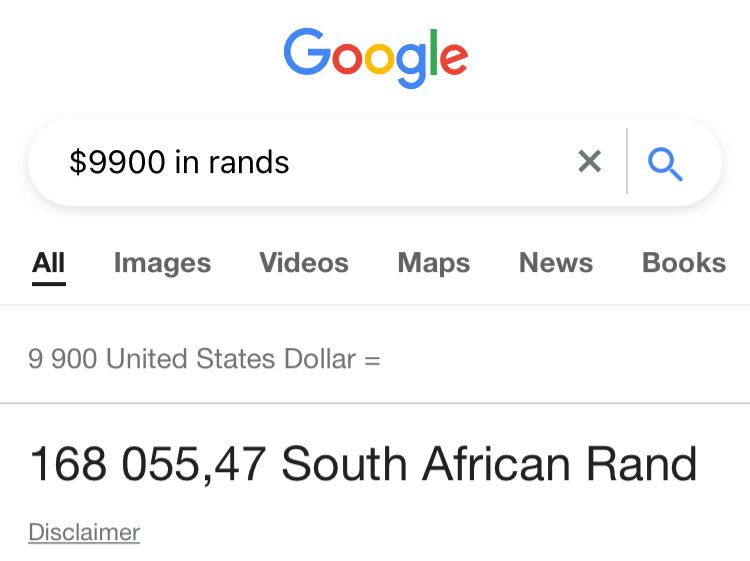 RS_IX9's tweet photo. R168K for Cardboard? 😳 https://t.co/elIGqiVOB0