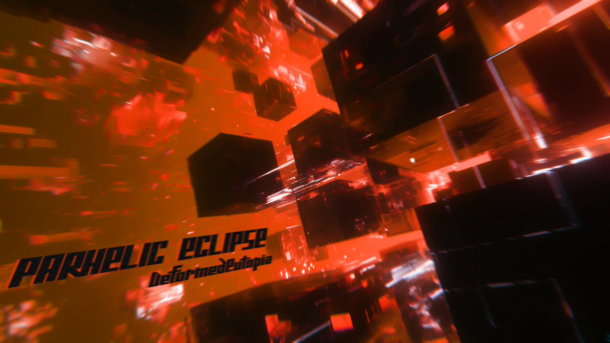 DeformedEutopia's tweet photo. [New Song Release]
PARHELIC ECLIPSE

We made the track for MUSYNX: RETURN. Streaming available now!
https://t.co/TLGMEaGzMo

Enjoy the new-style Hyper Trance with E-guitar involved! https://t.co/1binbBX07T