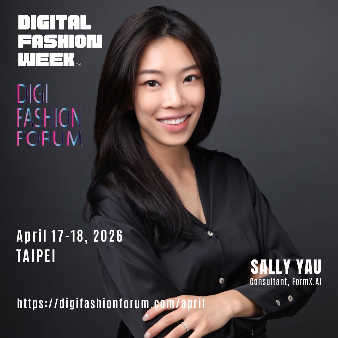 DigiFashForum's tweet photo. Meet the speaker Sally Yau! Sally is a strategic advisor at the intersection of #AI, FinTech, and #Retail Fashion. She specialises in Intelligent Document Processing for digital banking and fashion #supplychains, helping enterprises turn unstructured data into financial velocity. https://t.co/j425NcoohM