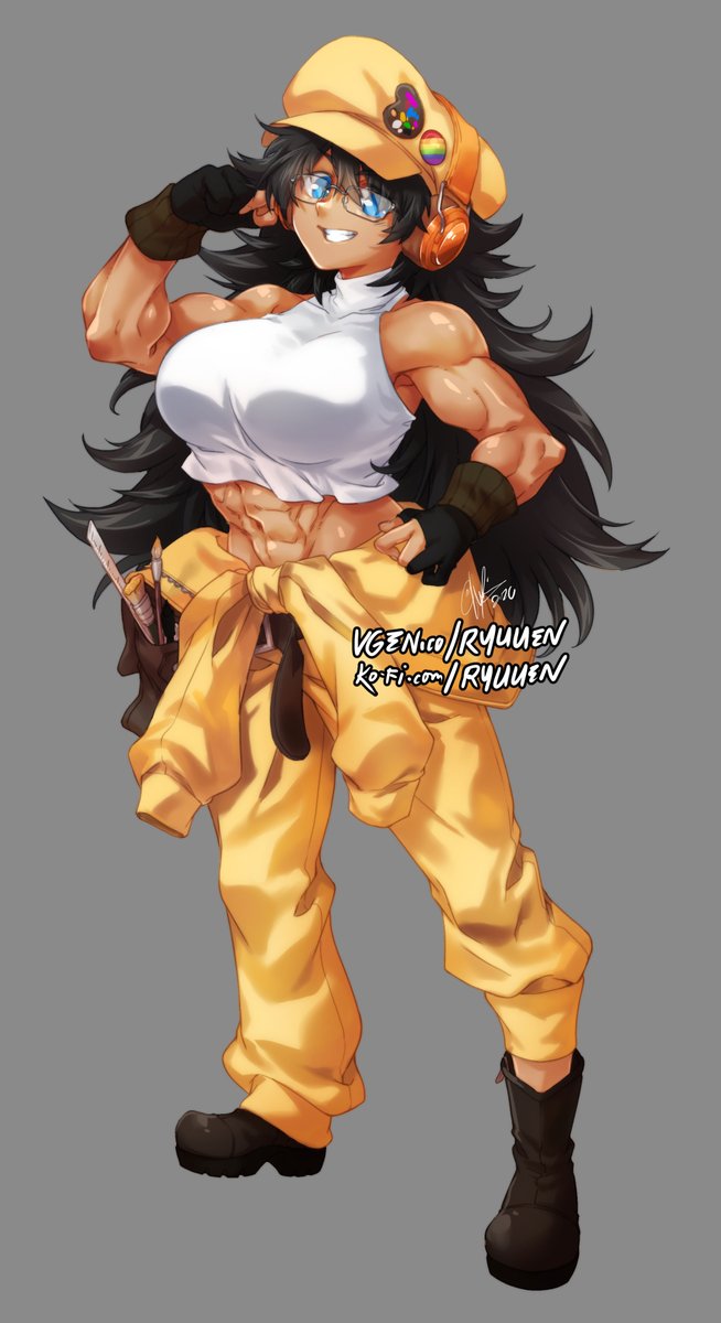 Ryuu🐰• !Comms Open! • Abs Connoisseur •💀⏳🎼💄 tweet media