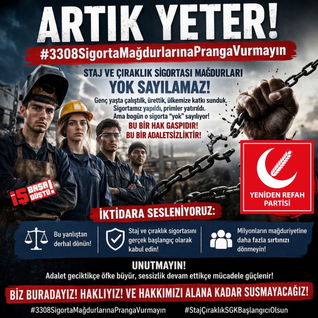 Toplumsal Mağduriyetler Kurulu tweet media