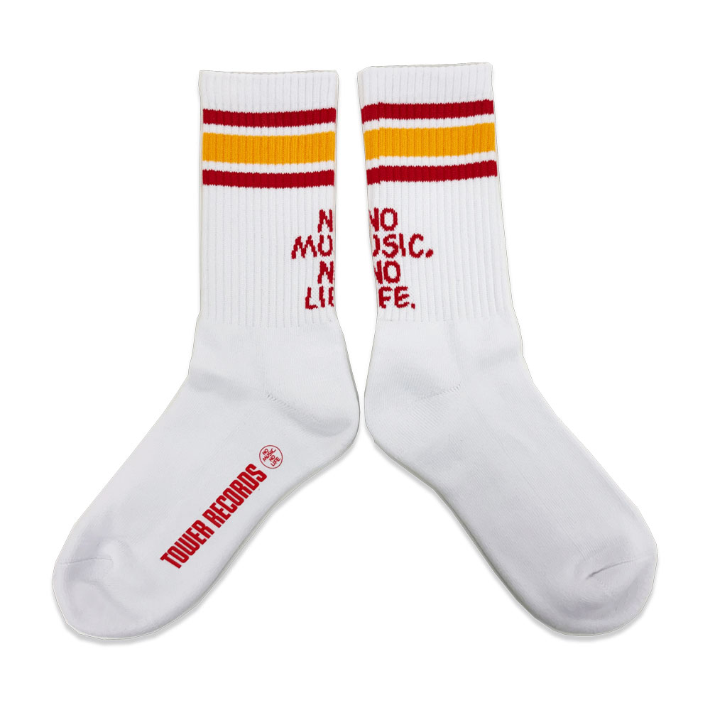 タワーレコードから「NO MUSIC, NO LIFE.」のバックデザインが可愛いラインソックスが登場🧦
音楽好きにはたまらない、気分を上げてくれる一足です🎶

tower.jp/article/featur…
