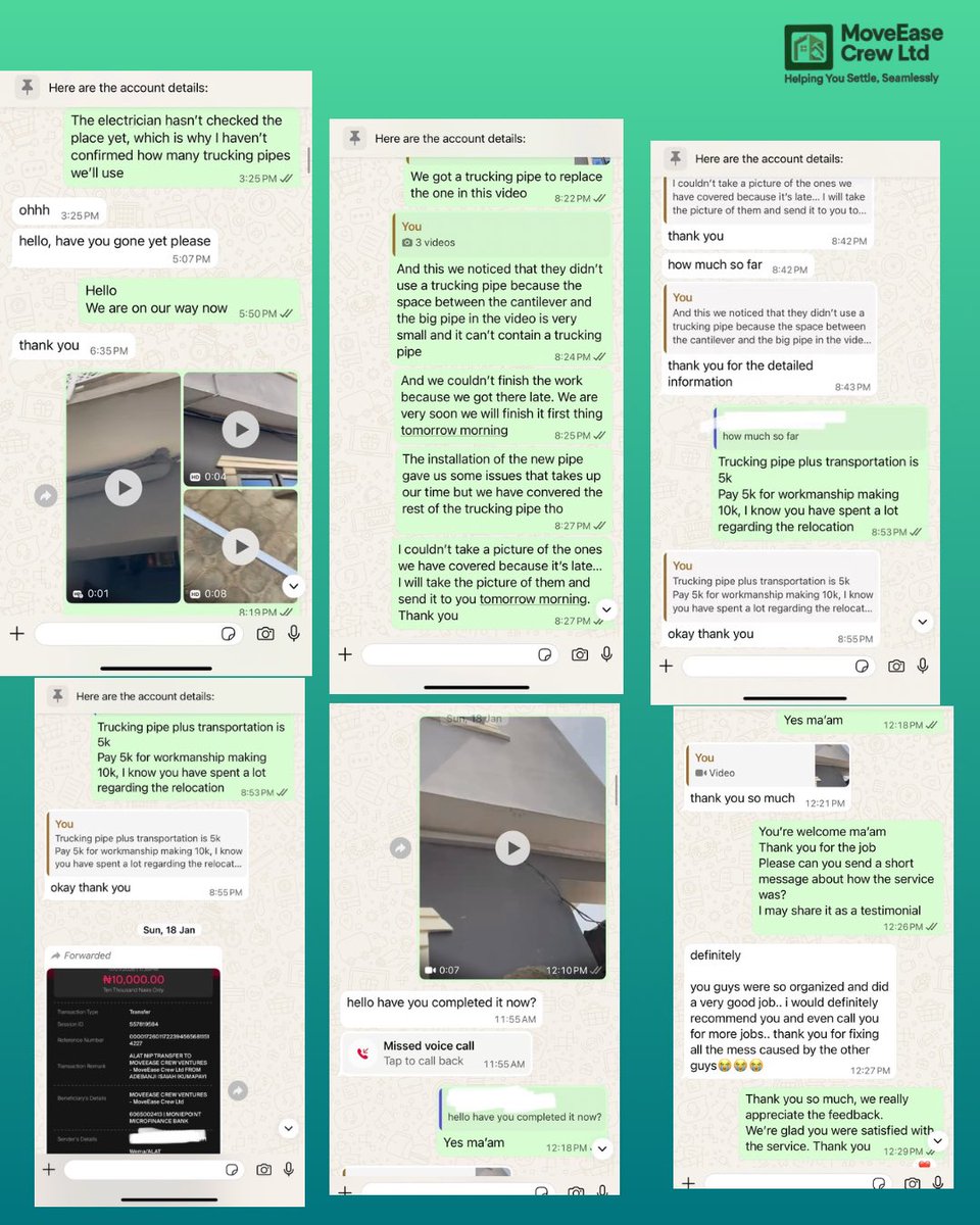 moveeasecrew's tweet photo. Weekly Review 💬

Bad workmanship? Delays? We fix it.
This week’s review shows how we turned a stressful situation into a smooth, finished job.

That’s the MoveEase standard. https://t.co/PPOjLNk03D
